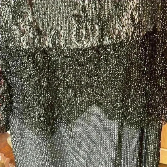 Ladies blushe impressions black gown. Size 10. This dress is stunning! - Picture 2 of 8